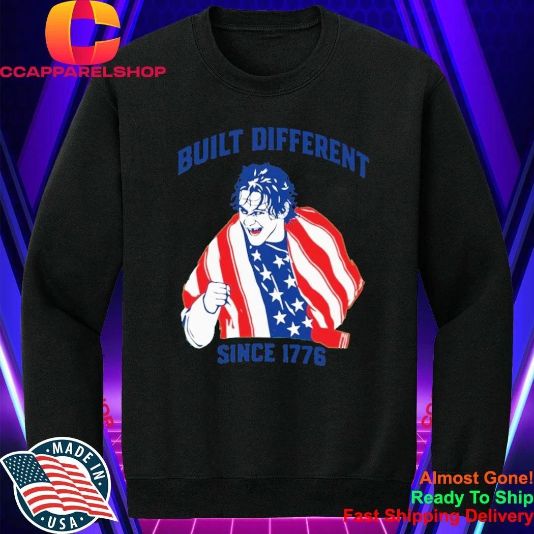 Jack Hughes Usa Hockey Champions Built Different Since 1776 Shirt