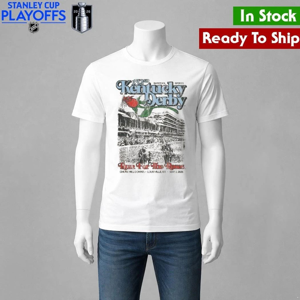 Kentucky Derby x Barstool Sports Run for the Roses Shirt Unisex , , , Long Sleeve Tee