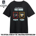 Pittsburgh Penguins vs Philadelphia Flyers 2026 NHL Stanley Cup Playoffs First Round Shirt