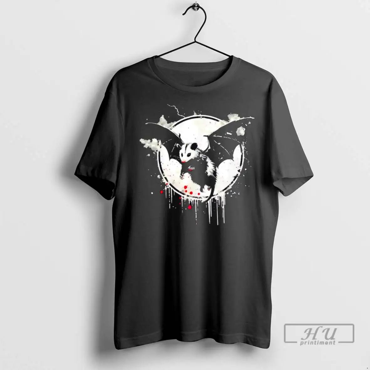 Officials Opossum Bat Halloween Lover T Shirts Unisex , , , Long Sleeve Tee