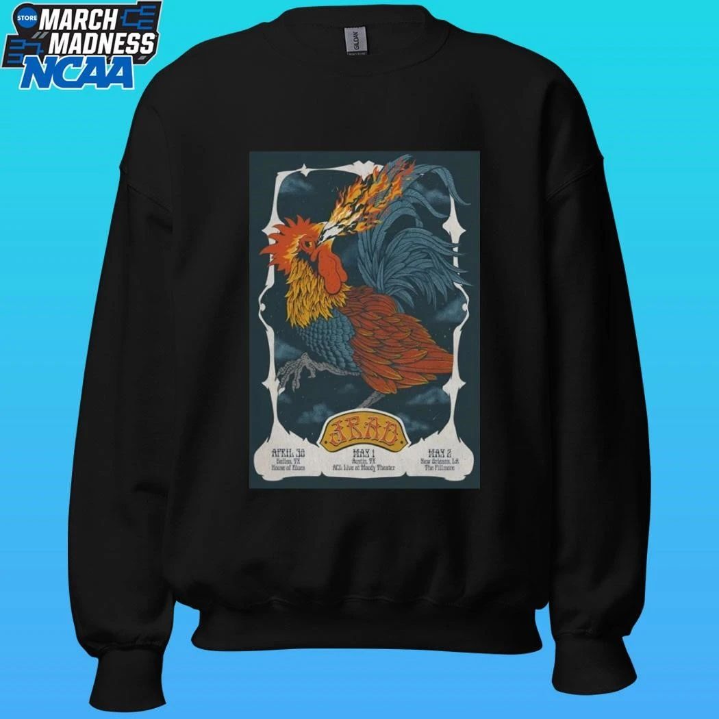 Joe Russo’s Almost Dead April 30 2026 Dallas Tx Poster Shirt Unisex , , , Long Sleeve Tee