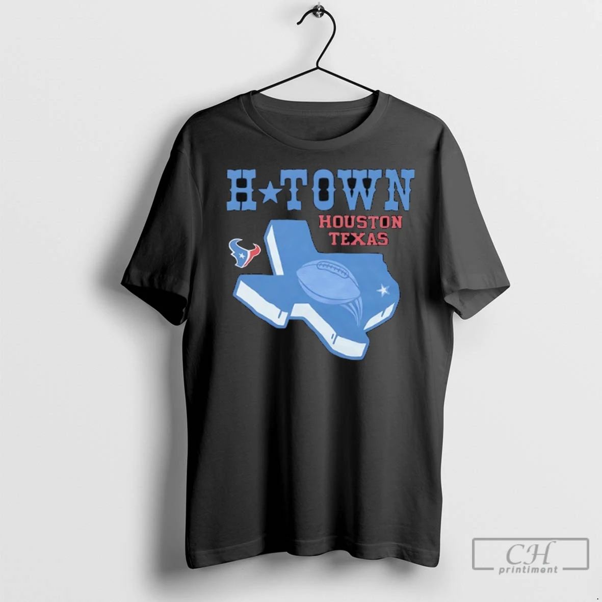 Premium H Town Houston Texans Football Unisex , , , Long Sleeve Tee