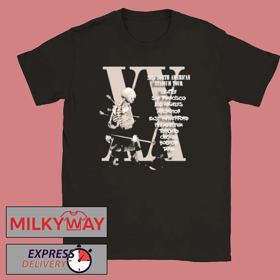 Mcr The Black Parade Tour 2025 Shirt Unisex , , , Long Sleeve Tee