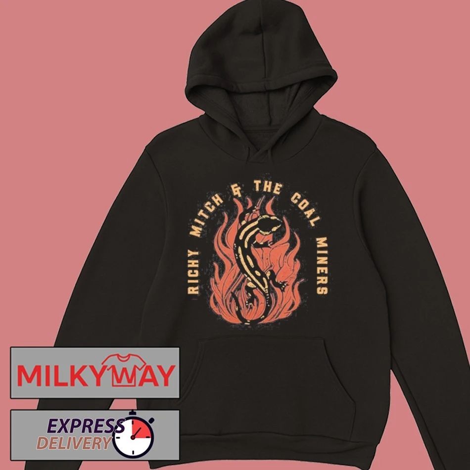 Richy Mitch & The Coal Miners Salamander Unisex , , , Long Sleeve Tee
