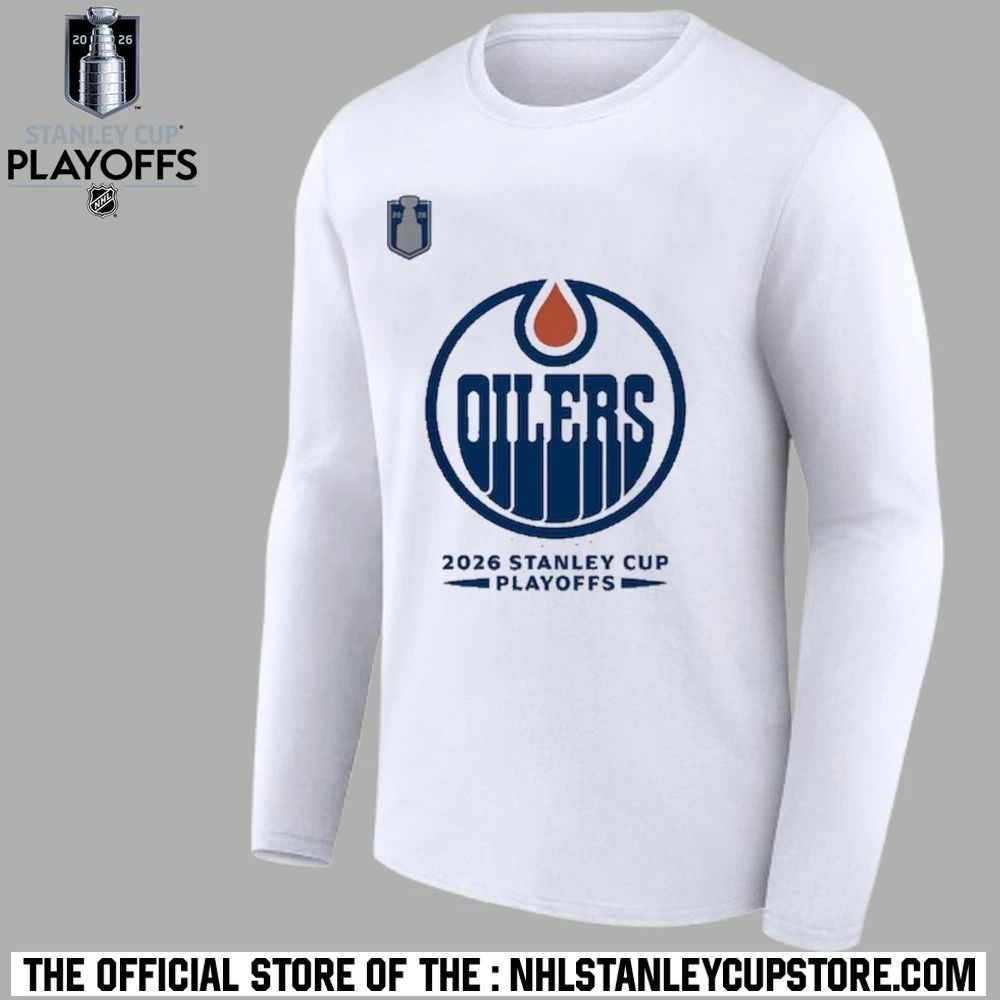 Edmonton Oilers 2026 Stanley Cup Playoffs Authentic Pro Rink Performance Shirt Unisex , , , Long Sleeve Tee