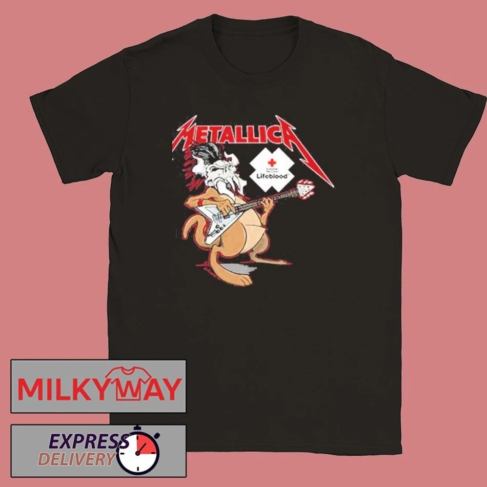 Metallica x Lifeblood M72 World Tour In Australia Metallica Gives Back shirt Unisex , , , Long Sleeve Tee