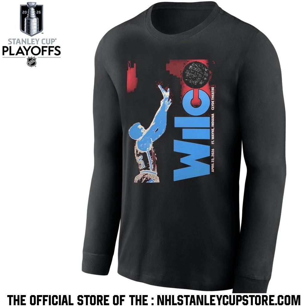 Wilco Ft Wayne Indiana 2026 Venue Poster At Clyde Theatre On April 23 2026 Shirt Unisex , , , Long Sleeve Tee