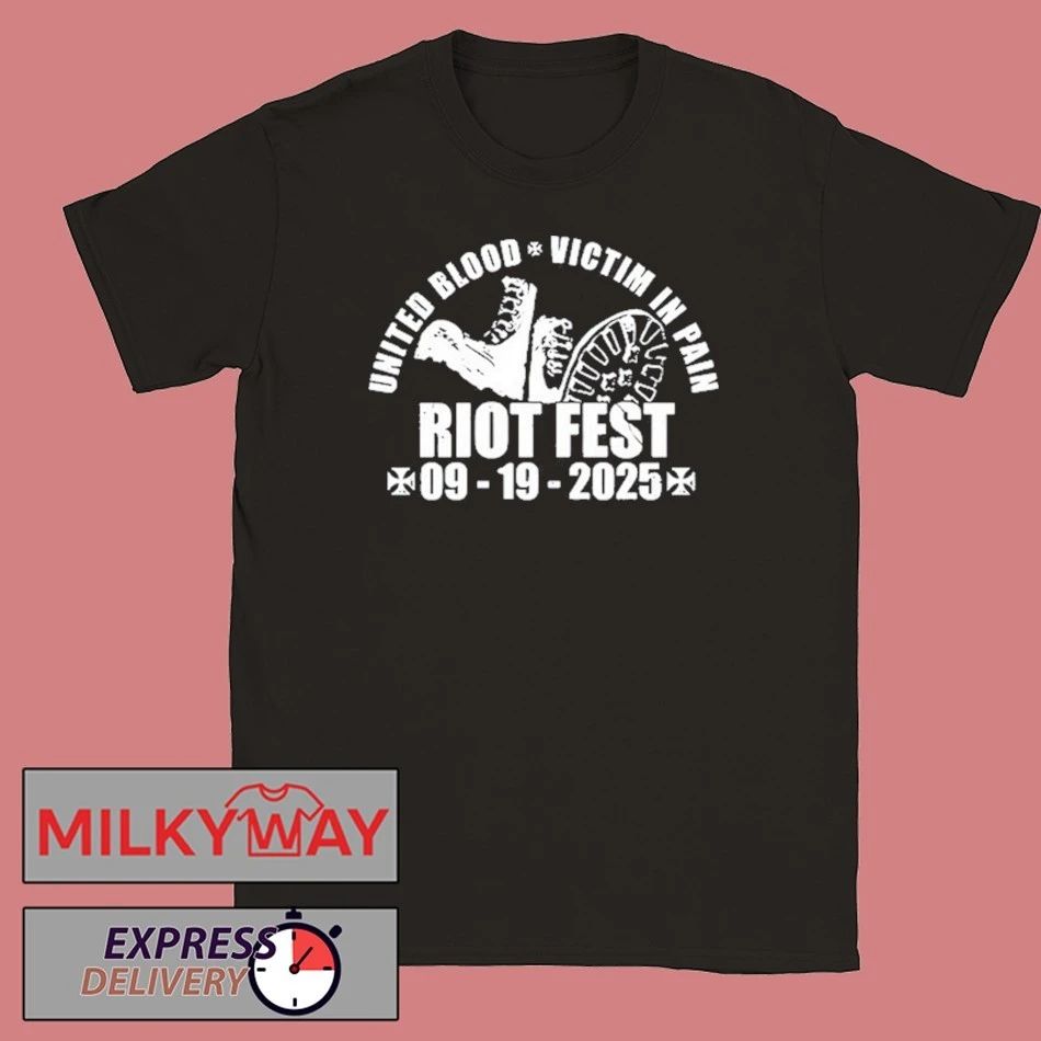 Victim In Pain 25 Years Tour Chicago, IL 2025 Agnostic Front Unisex , , , Long Sleeve Tee