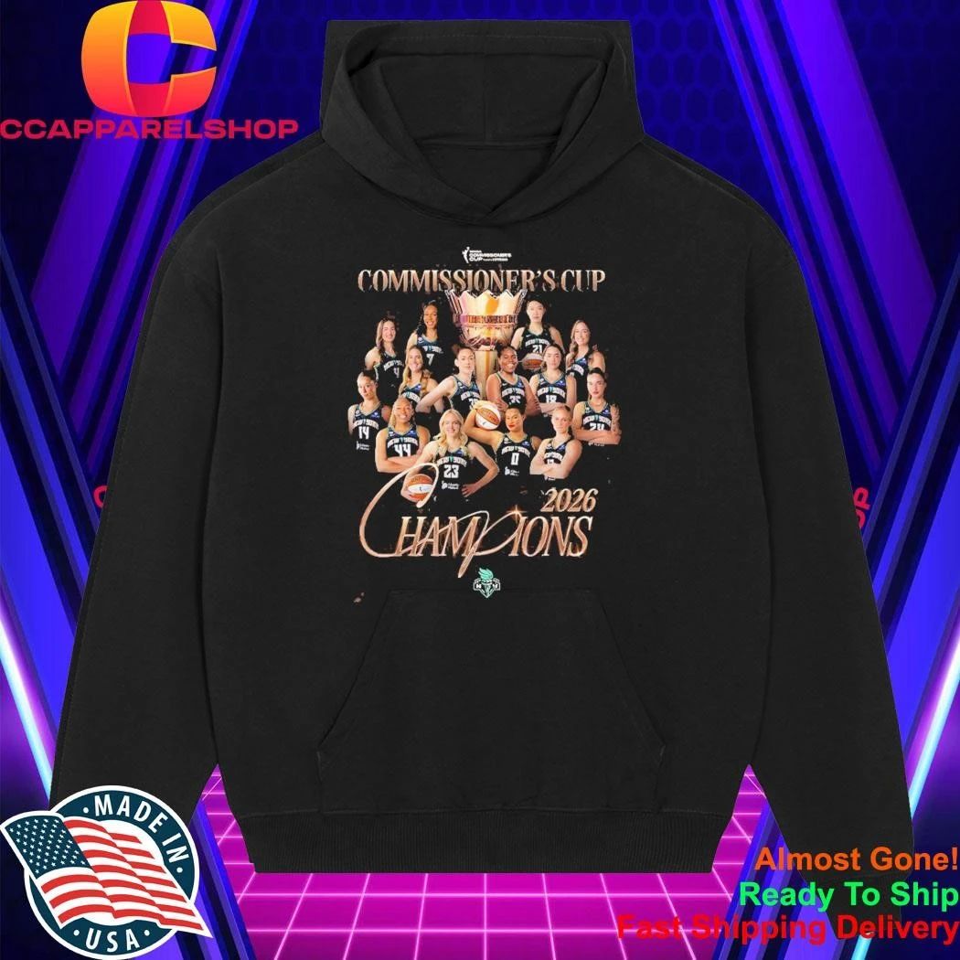 New York Liberty 2026 WNBA Commissioners Cup Champions Shirt