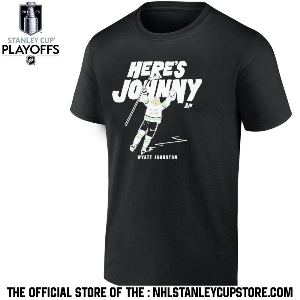 Wyatt Johnston Here’s Johnny shirt Unisex , , , Long Sleeve Tee