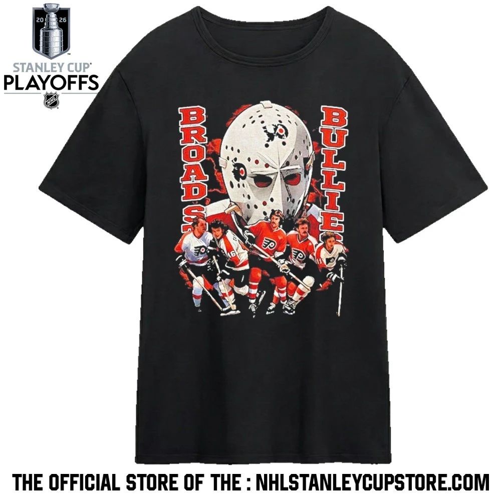 Broad Street Bullies Philadelphia Flyers Vintage Hockey Nhl Graphic Shirt Unisex , , , Long Sleeve Tee