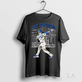 Original Los Angeles Dodgers Moon Shot Halloween Skeleton Unisex , , , Long Sleeve Tee