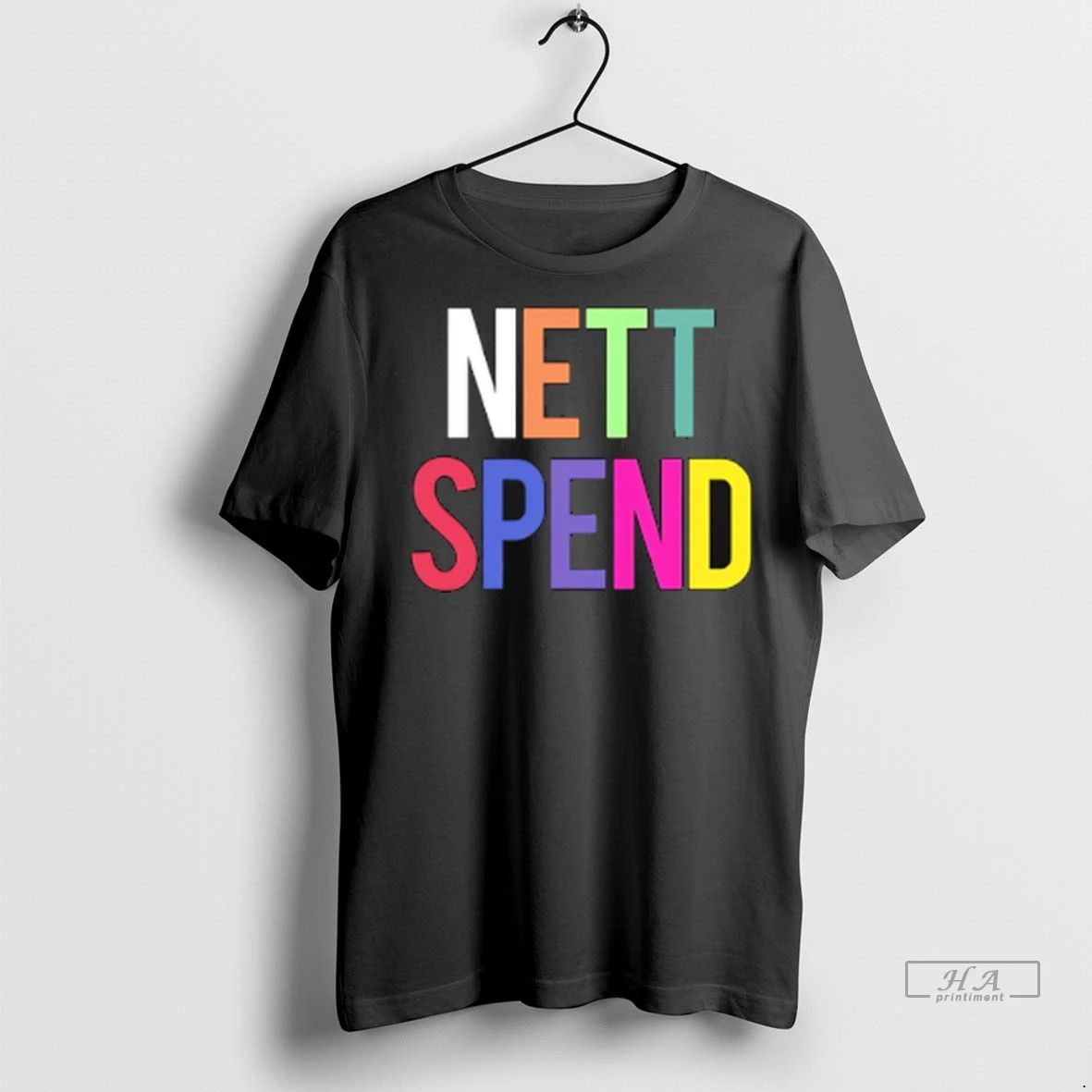 Trendy Officials Nett Spend Rainbow Shirt Sweater Unisex , , , Long Sleeve Tee