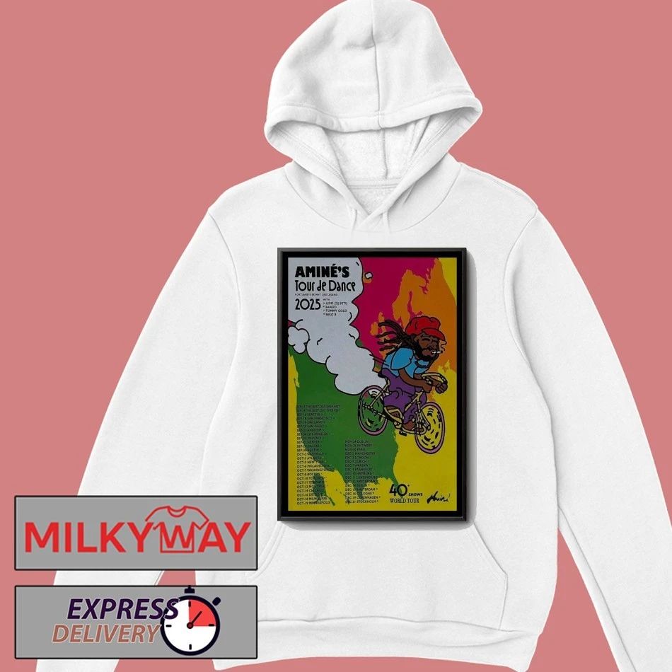 Amines Tour De Dance Poster shirt Unisex , , , Long Sleeve Tee
