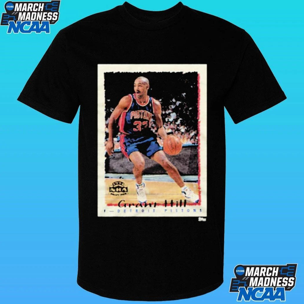 1994 Topps Basketball Grant Hill Pistons Shirt Unisex , , , Long Sleeve Tee