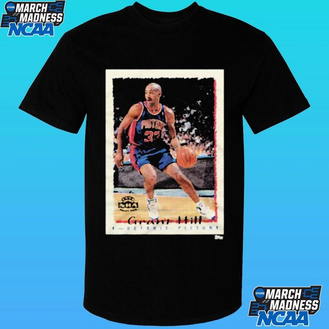 1994 Topps Basketball Grant Hill Pistons Shirt Unisex , , , Long Sleeve Tee