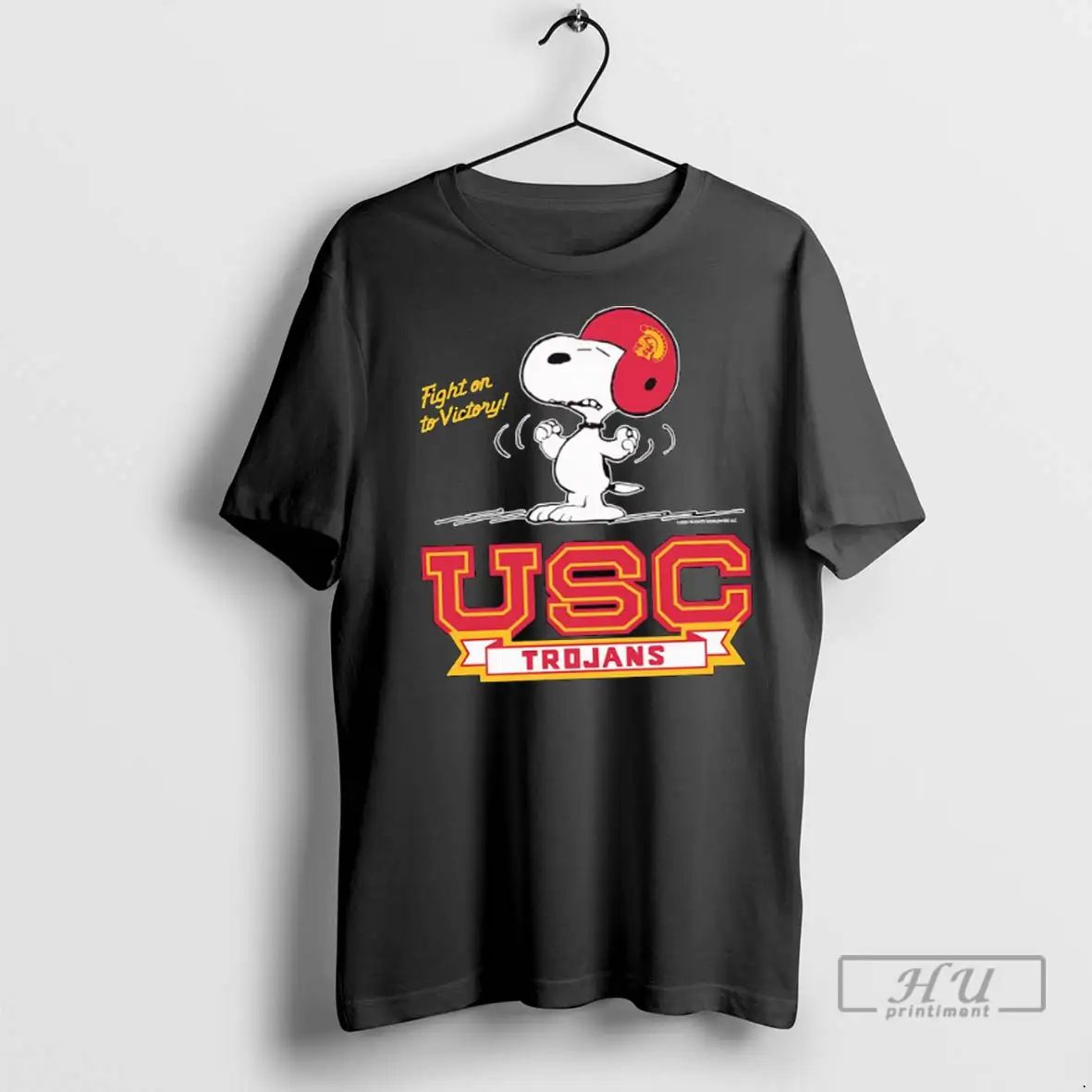 Officials Fight On To Victory Peanuts X Usc Football Trojans T Shirts Unisex , , , Long Sleeve Tee