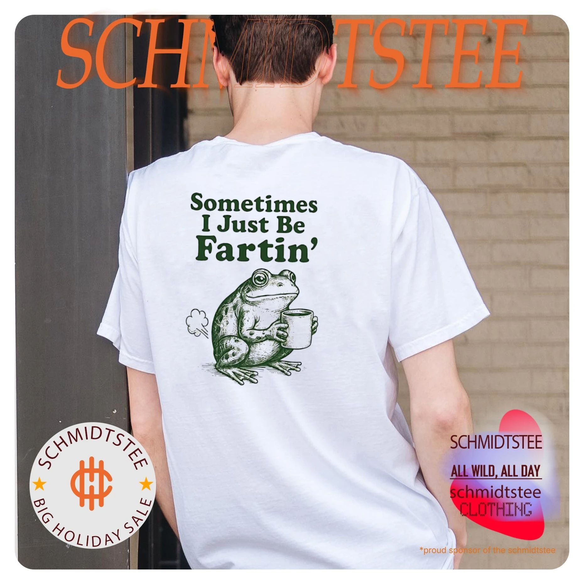 Frog sometimes I just be fartin’ funny shirt