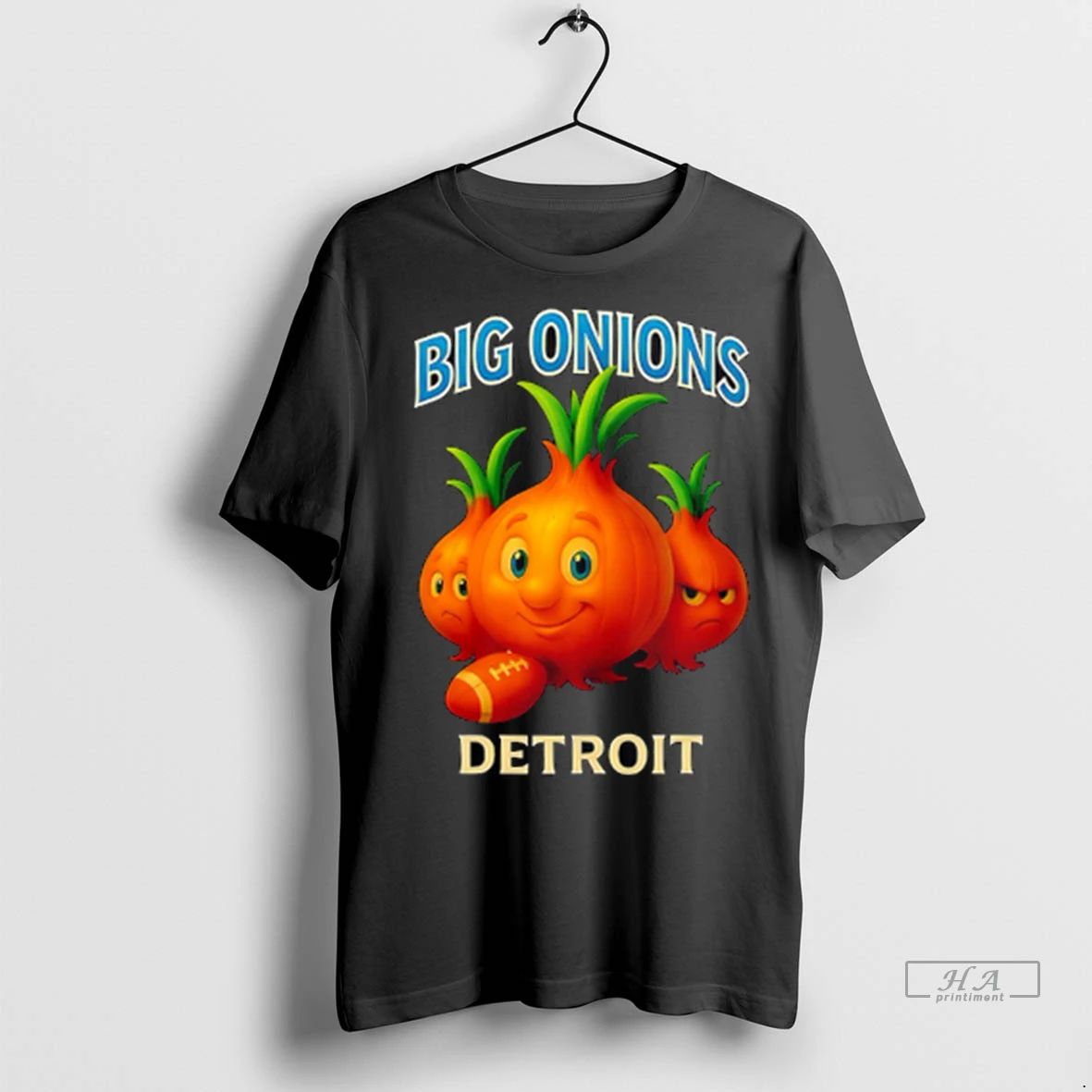 Officials Trendy Detroit Big Onions Funny Football Shirt Sweater Unisex , , , Long Sleeve Tee