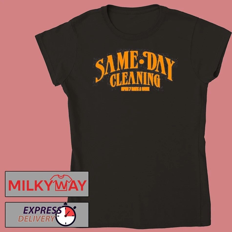 Sammy Virji Same Day Cleaning 2025 Shirt Unisex , , , Long Sleeve Tee