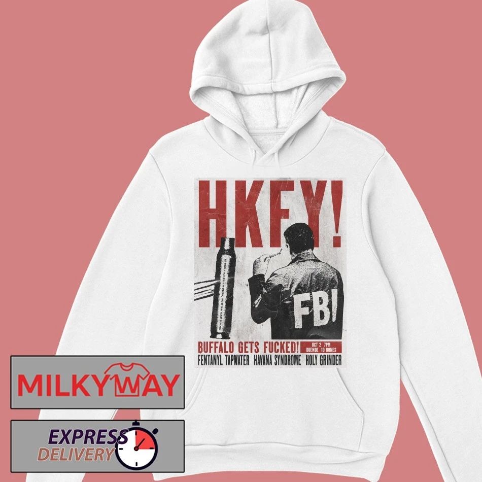 HKFY Hong Kong Fuck You Buffalo Gets Fucked October 2 2025 Duende shirt Unisex , , , Long Sleeve Tee