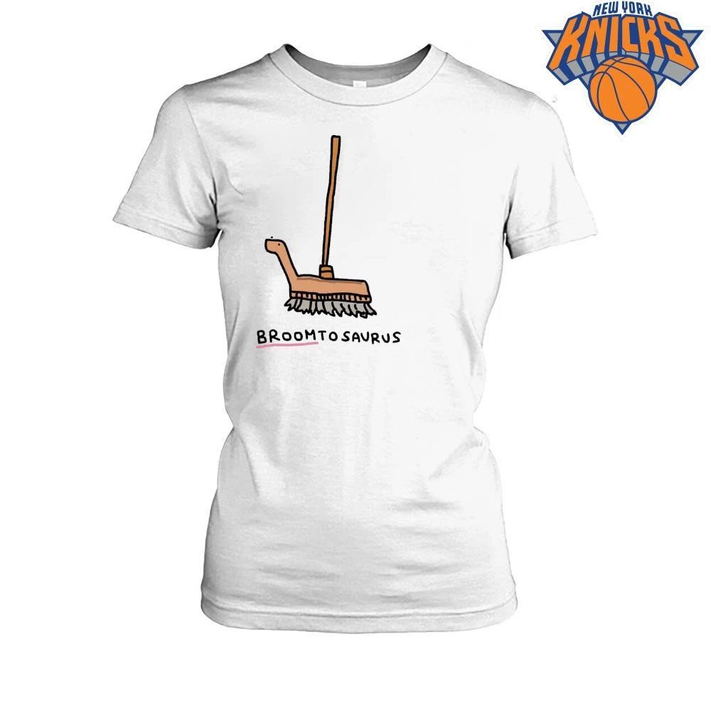 Broomtosaurus Broom Dinosaur Pun Aesthetic Cute Utility Art Shirt