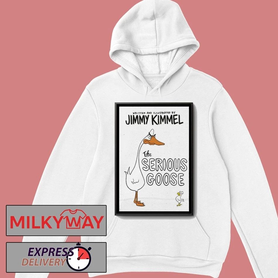 The Serious Goose Illustrated Art Poster shirt Unisex , , , Long Sleeve Tee