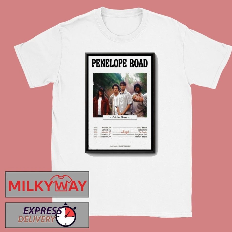 Penelope Road 2025 Tour Poster shirt Unisex , , , Long Sleeve Tee