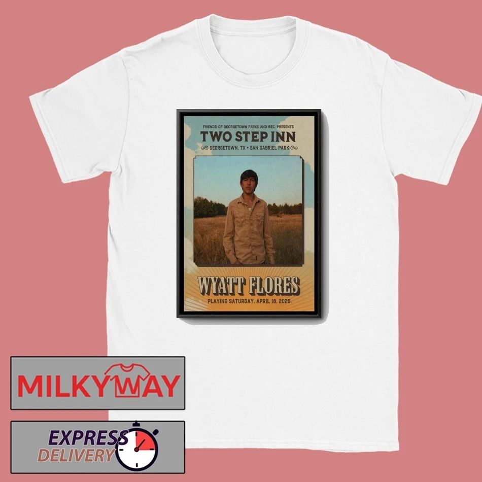 Wyatt Flores Georgetown Concert Poster 2026 shirt Unisex , , , Long Sleeve Tee