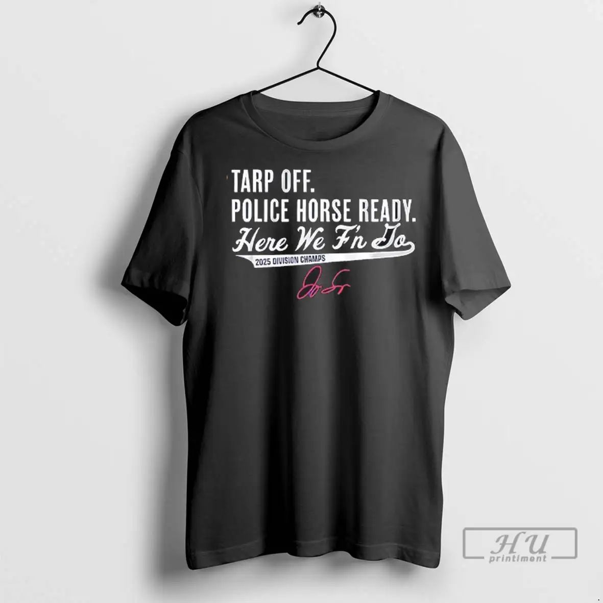 Officials Tarp Off Police Horse Ready George Springer T Shirts Unisex , , , Long Sleeve Tee