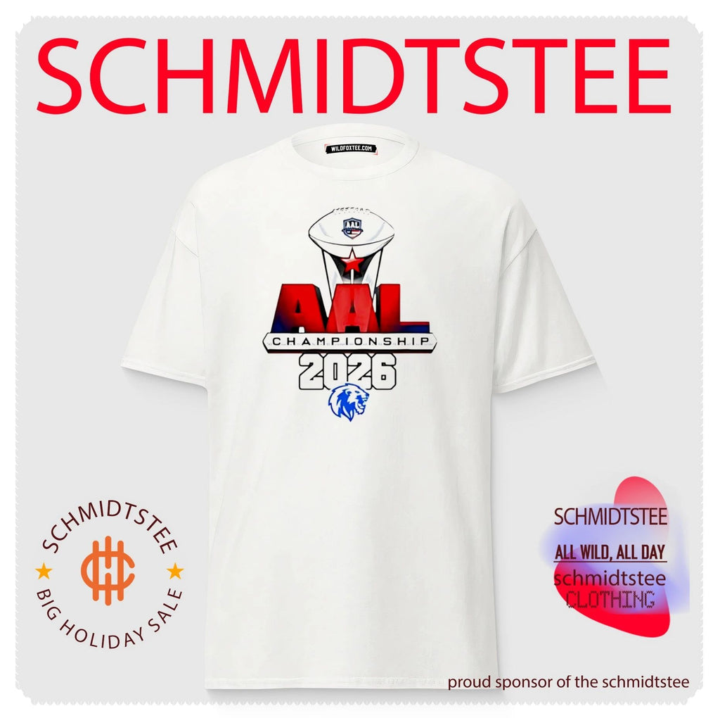 Columbus Lions 2026 AAL Champions trophy shirt