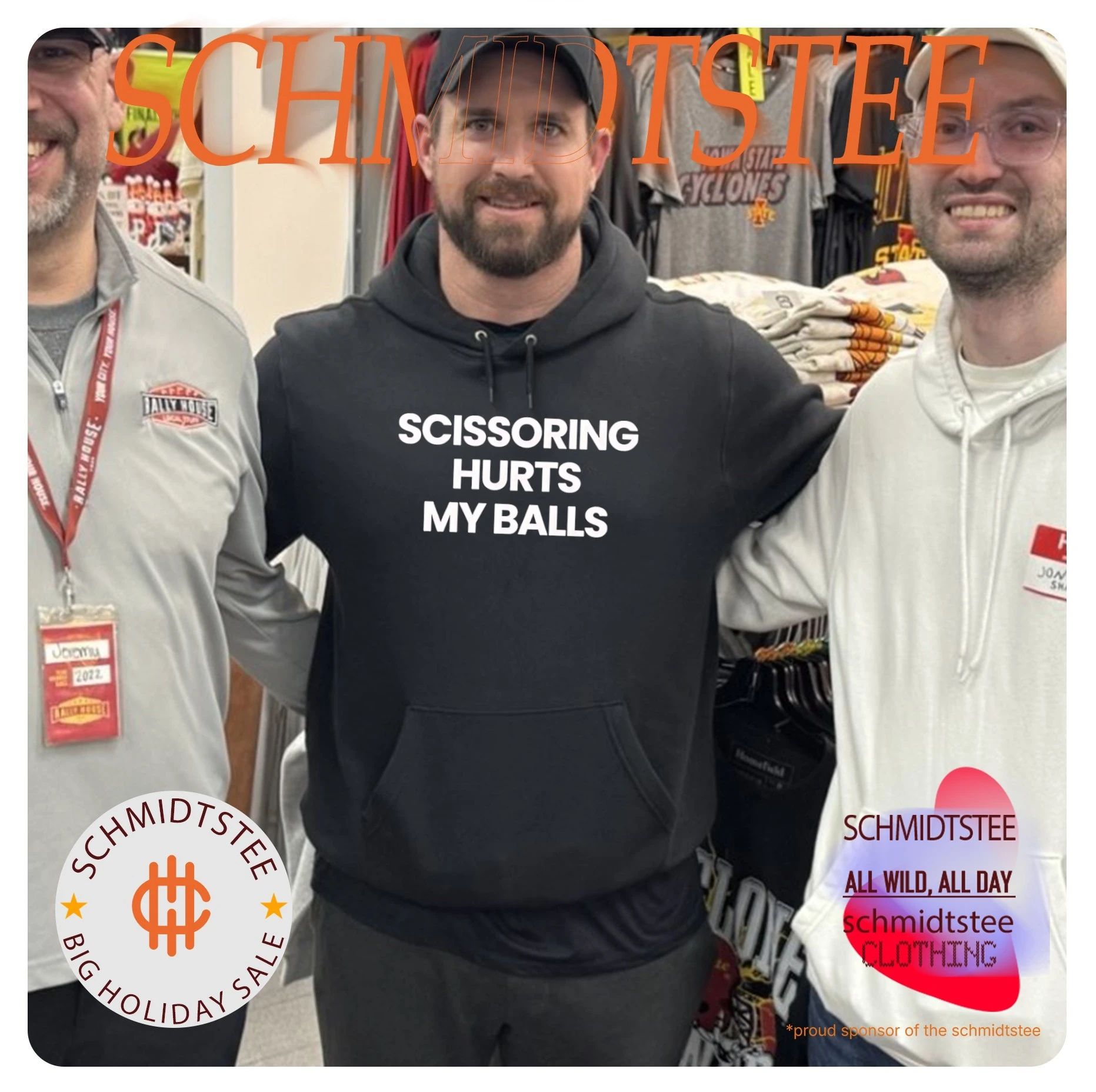 Scissoring hurts my balls shirt