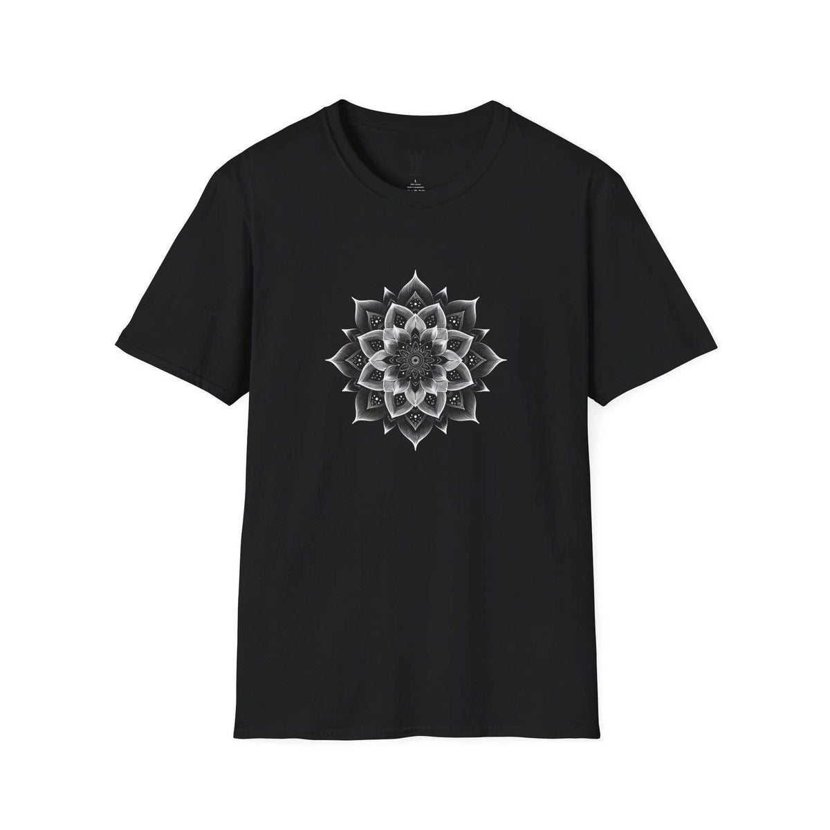 Boho Mandala Lotus , Unisex Graphic Tee Nature-Inspired Apparel Yoga Unisex , , , Long Sleeve Tee
