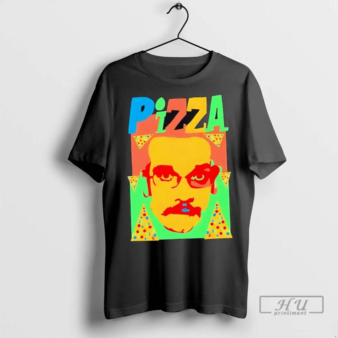Officials Pizza Face Art T Shirts Unisex , , , Long Sleeve Tee