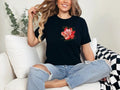 Watercolor Flower Botanical Boho Comfort Tee Shirt Nature Art Unisex , , , Long Sleeve Tee