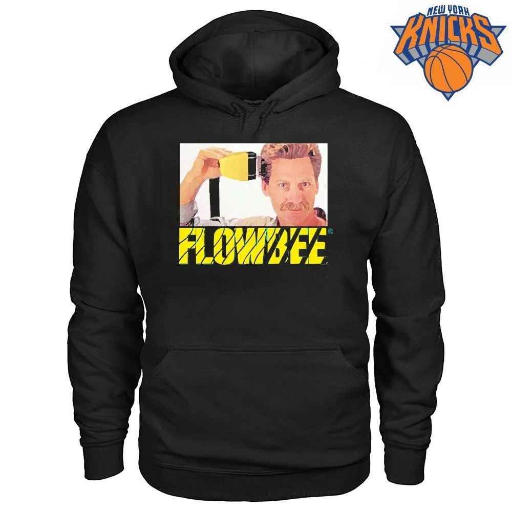 Flowbee vintage hair cutter system yellow haircut machine shirt