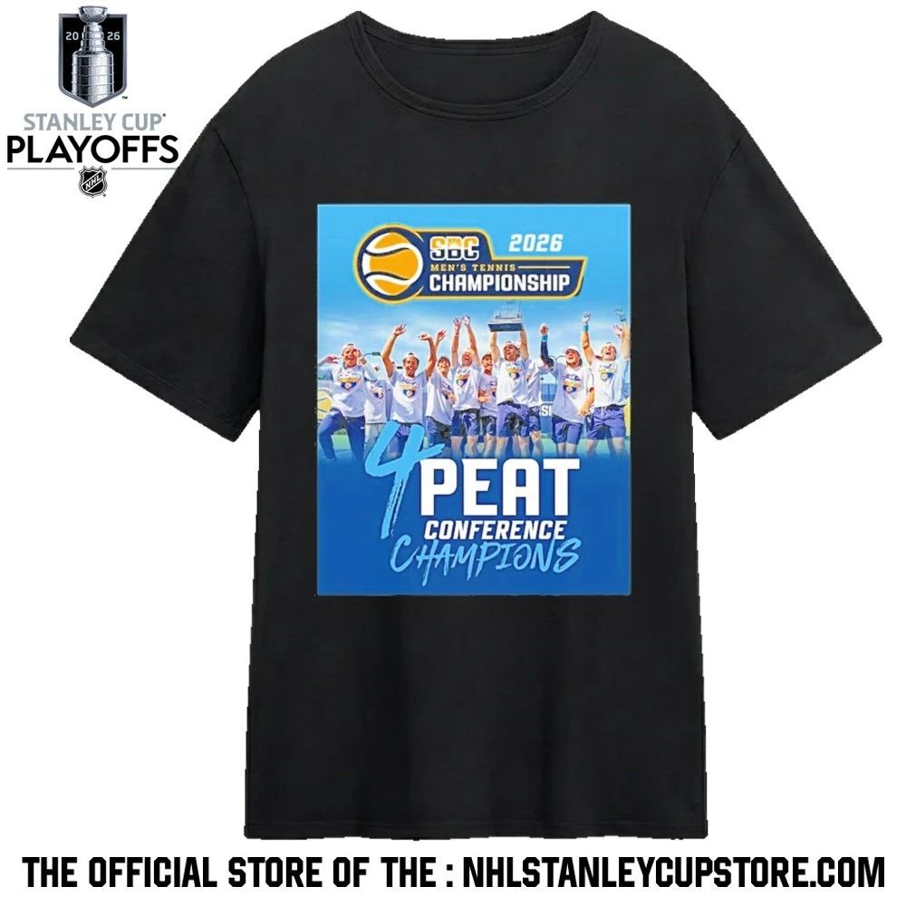 Old Dominion Mens Tennis 2026 Sbc Championship 4 Peat Conference Champions Shirt Unisex , , , Long Sleeve Tee