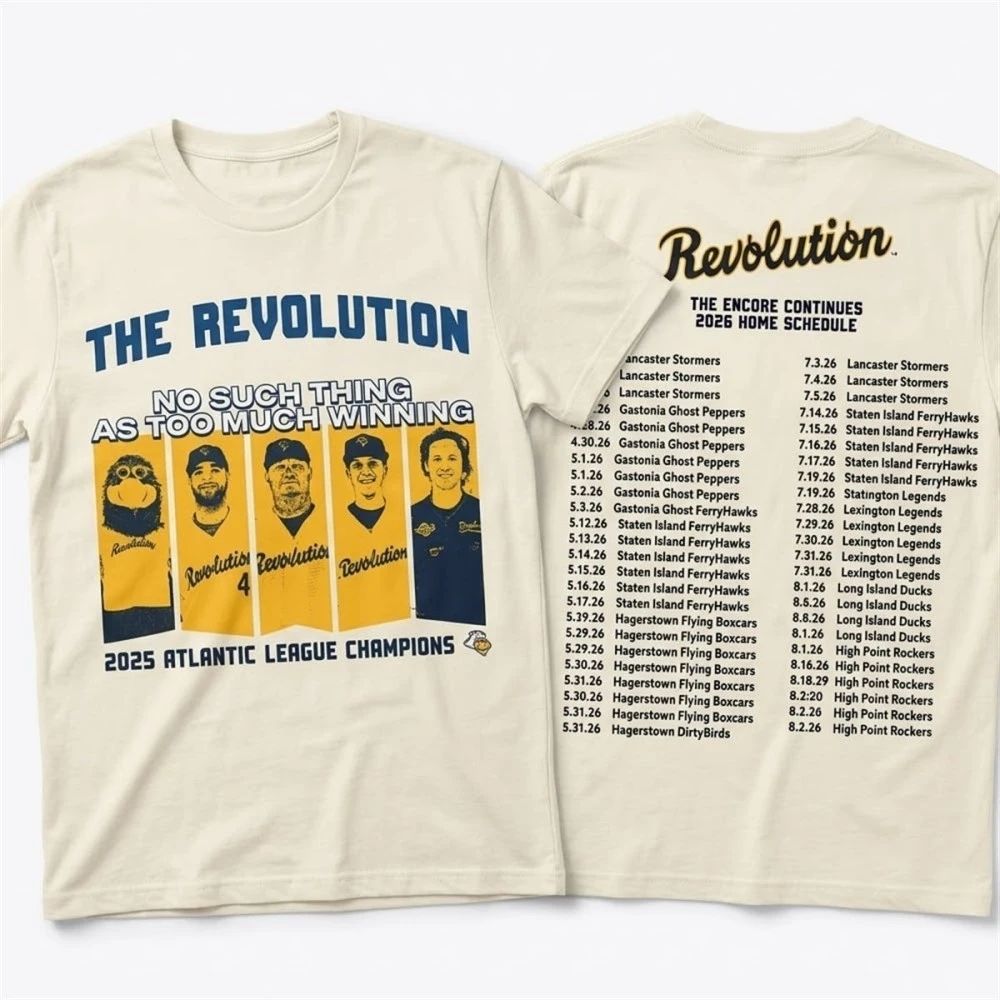 York Revolution 2025 Championship Concert Unisex , , , Long Sleeve Tee