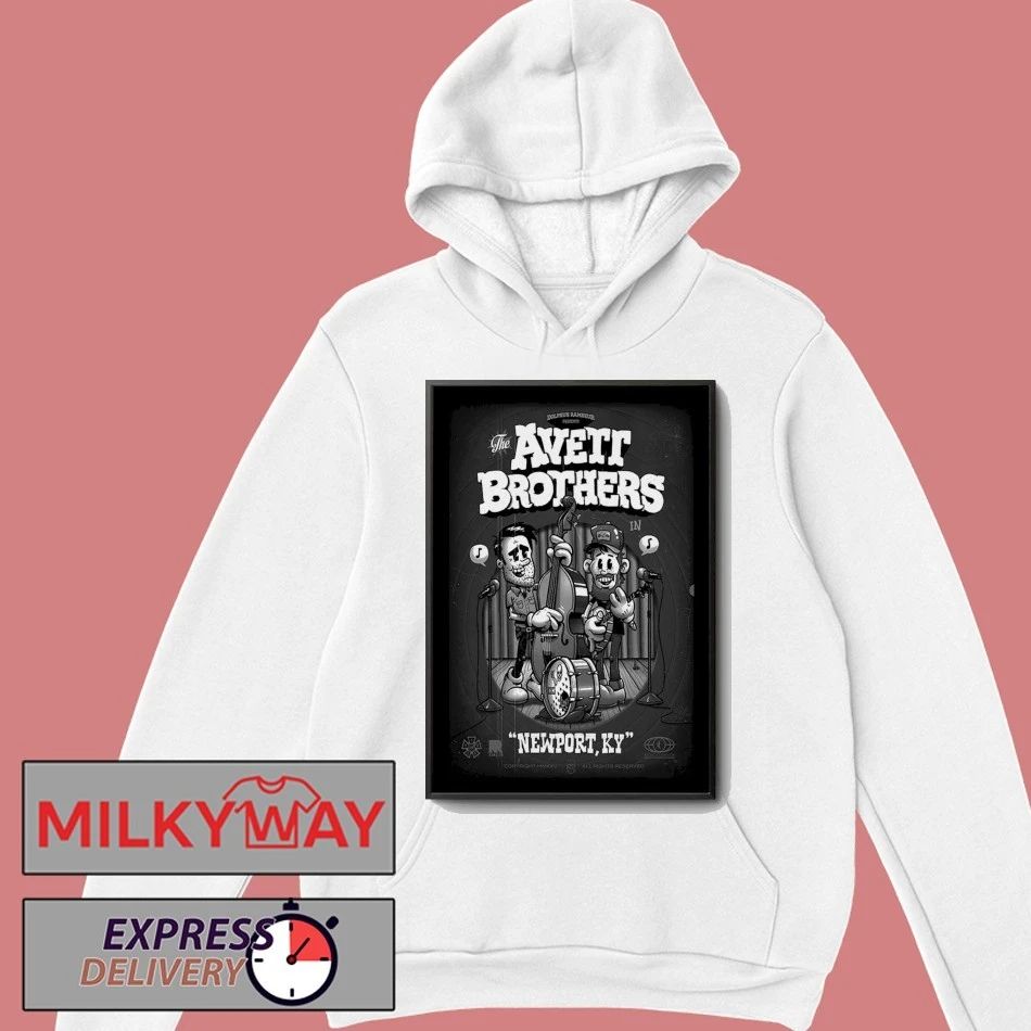 The Avett Brothers Sept 18, 2025 MegaCorp Pavilion, Newport, KY Poster shirt Unisex , , , Long Sleeve Tee