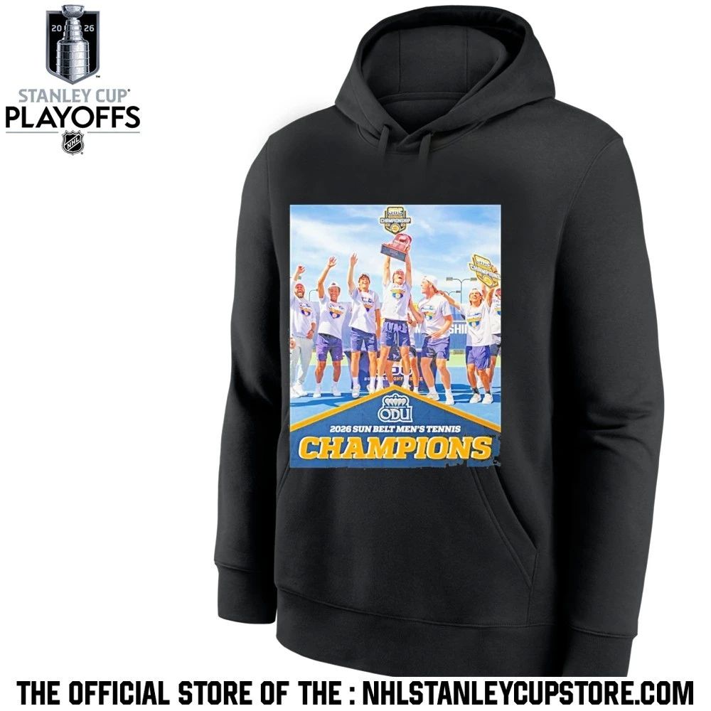Old Dominion Mens Tennis 2026 Sun Belt Mens Tennis Champions Shirt Unisex , , , Long Sleeve Tee