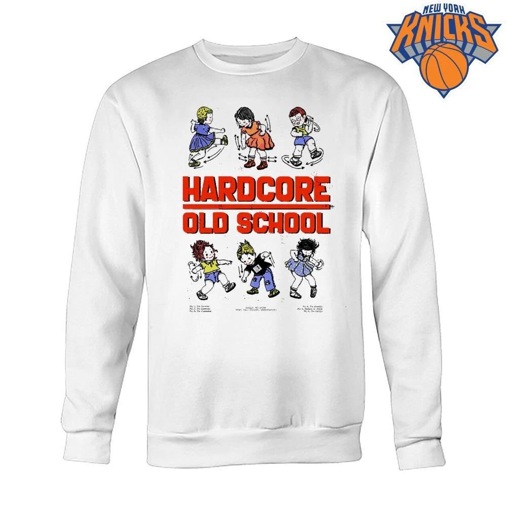 Hardcore Old School Punk Rock Vintage Kids Dancing Graphic Shirt