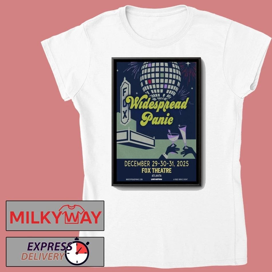 Widespread Panic Dec 29 2025 Concert Poster shirt Unisex , , , Long Sleeve Tee