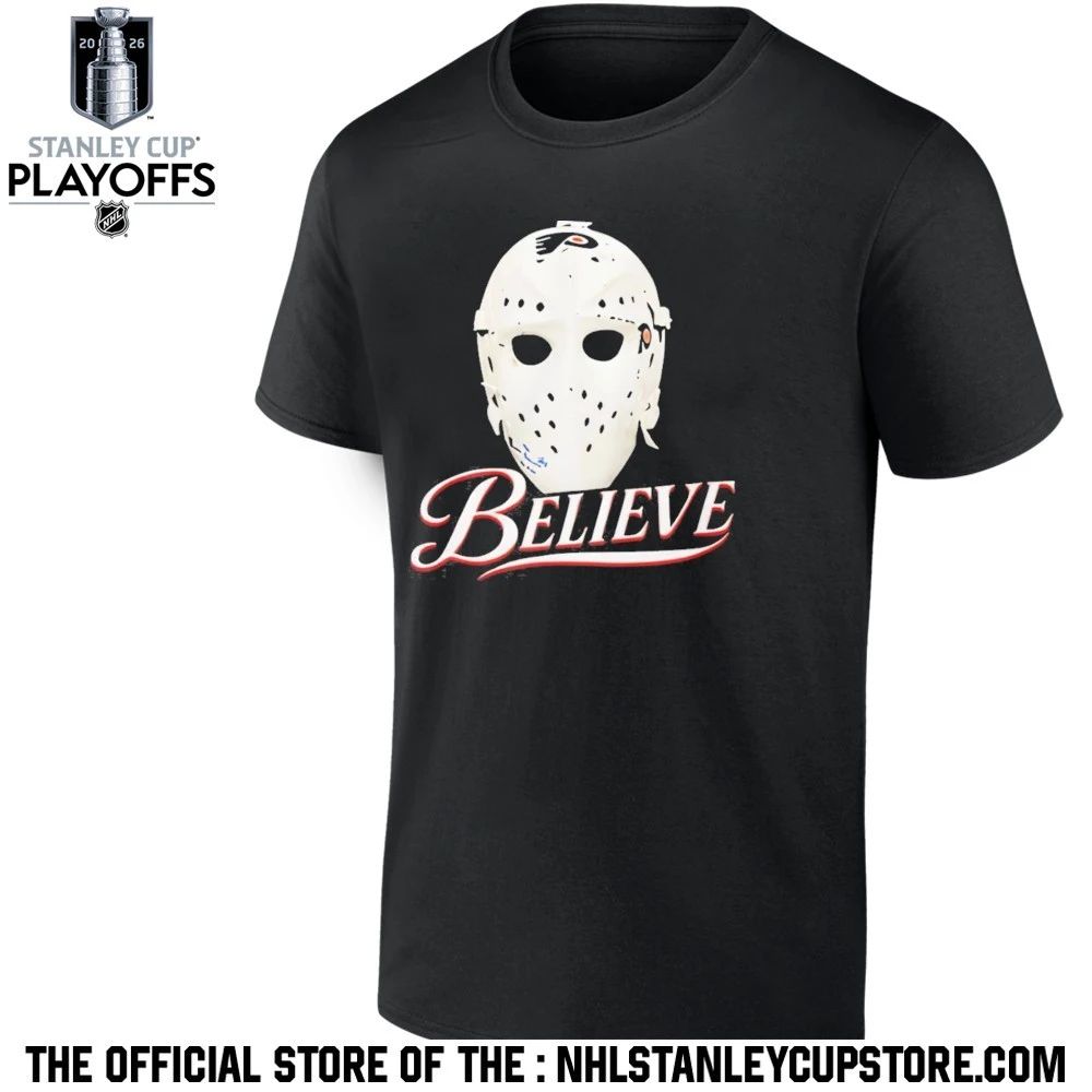Philadelphia Flyers Believe Bernie Parent’s Mask Shirt Unisex , , , Long Sleeve Tee