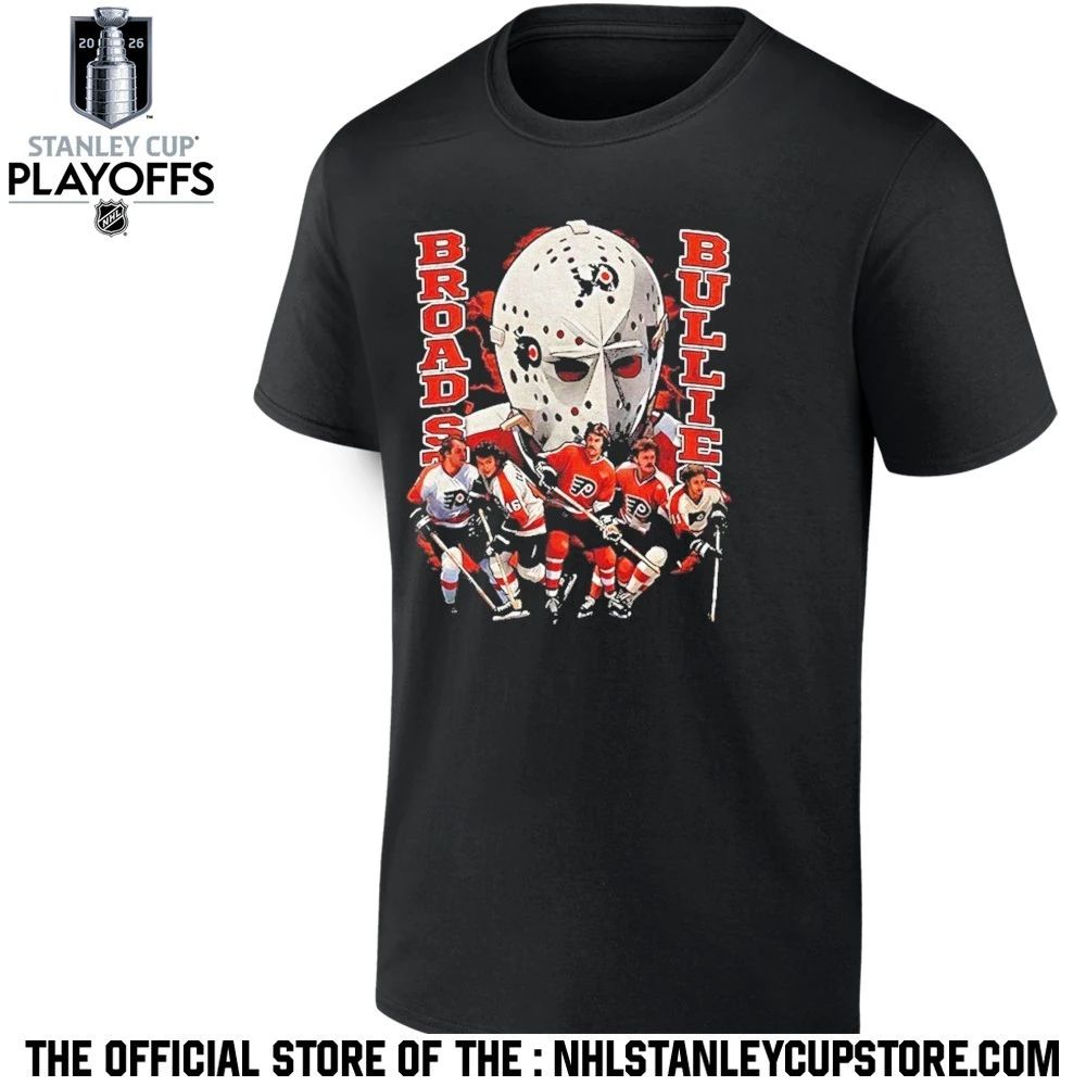 Broad Street Bullies Philadelphia Flyers Vintage Hockey Nhl Graphic Shirt Unisex , , , Long Sleeve Tee