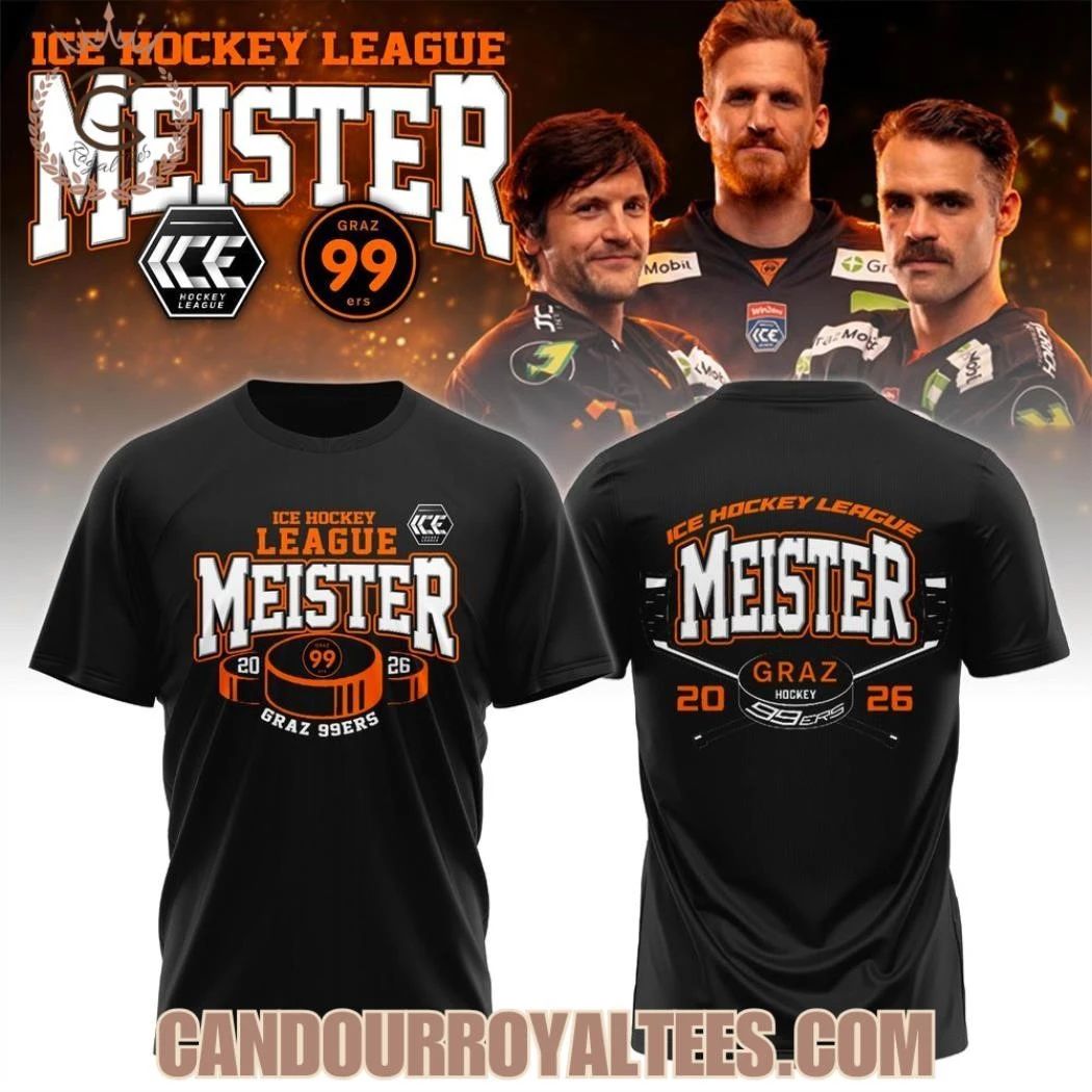 Graz99ers Hockey Meister ICE Hockey League 2026 Shirt Unisex , , , Long Sleeve Tee