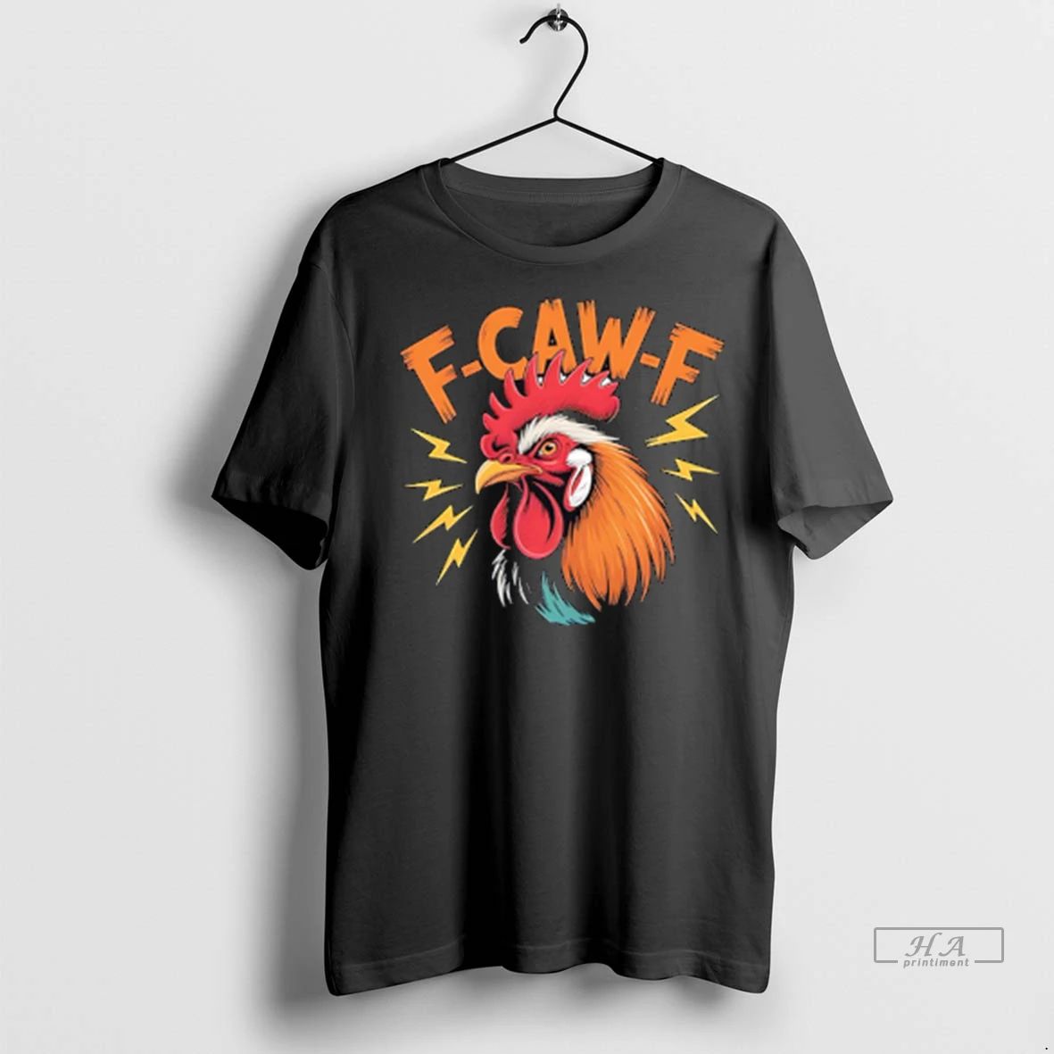 Officials Trendy F Caw F Funny Humor Meme Rooster Slogan Shirt Sweater Unisex , , , Long Sleeve Tee