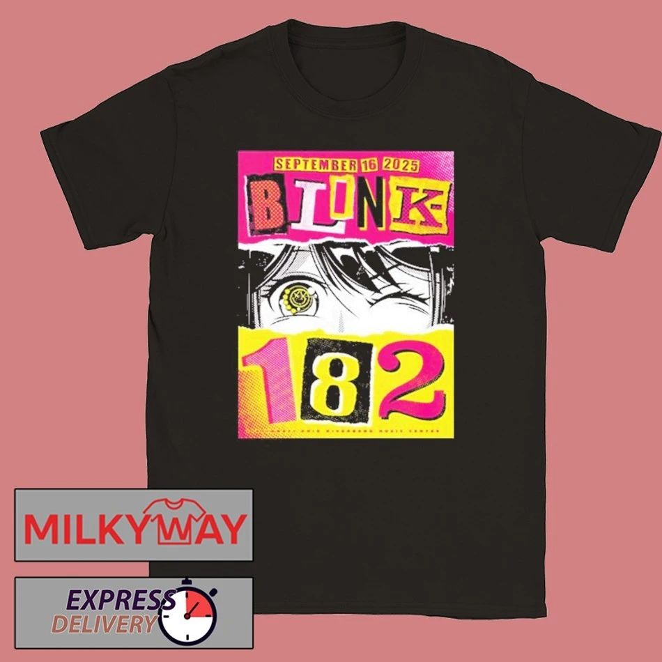 Blink 182 At The Riverbend Music Center On September 16 2025 In Cincinnati OH shirt Unisex , , , Long Sleeve Tee