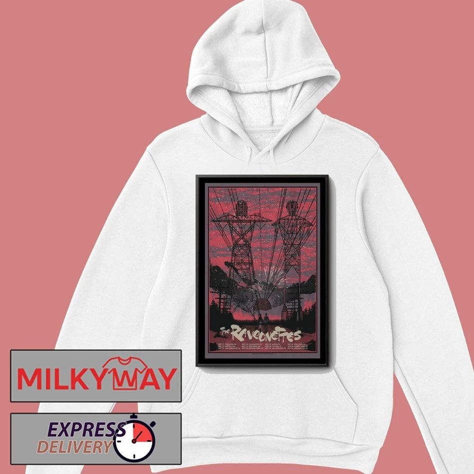 The Raveonettes U.S Tour 2025 Poster shirt Unisex , , , Long Sleeve Tee