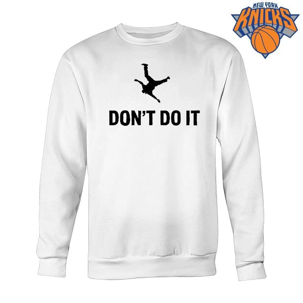 Dont Do It Parody Silhouette Acrobat Falling Meme Shirt