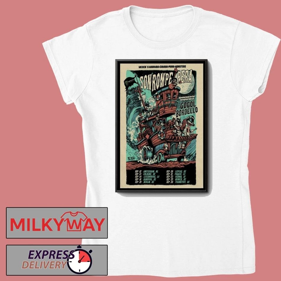 Son Rompe Pera Live Show Poster shirt Unisex , , , Long Sleeve Tee